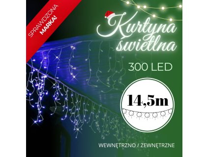 Karácsonyi függöny CL0318 300L