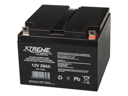 Gél akkumulátor 12V 28Ah XTREME 82-235