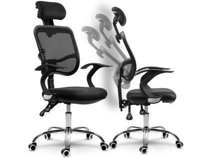 Ryga irodai szék fekete