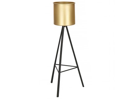 Fém virágcserép arany GA0170