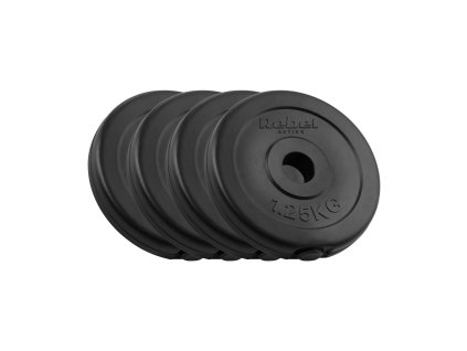 Súlyzótárcsák 4x1,25kg, 31mm, REBEL ACTIVE