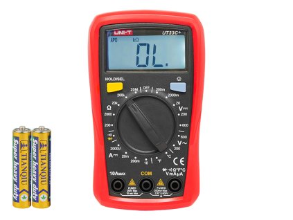 Multiméter UT33C+