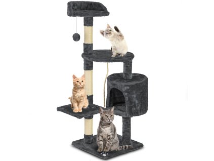 Macskakaparó 111 cm DR-266 Pethaus szürke