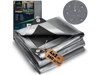 Fedőponyva 400 x 200 cm 260 g/m2 PL-501