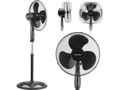 Állvány ventilátor 355010 fekete