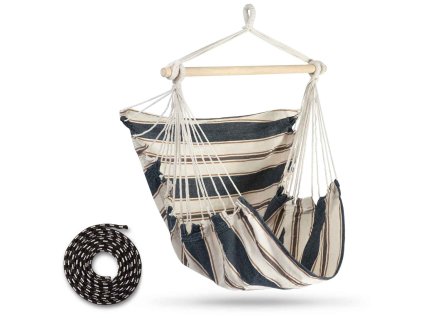 Lógó hintaszék Rodosz fehér-kék