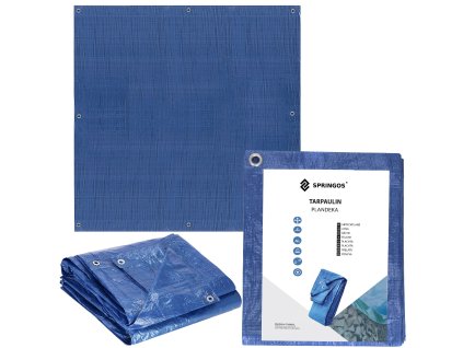 41990 ga2122 plandeka 3 x 3 m niebieska M0