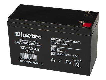 Zselés akkumulátor 12V 7.2Ah BLUETEC 82-403