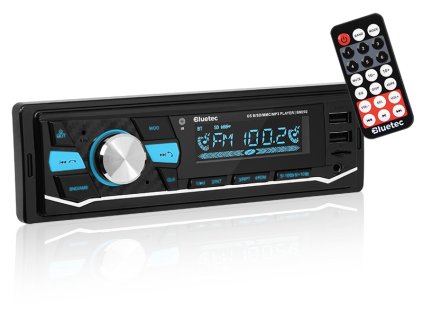 Autórádió BLUETEC BM202 MP3/USB/SD/MMC/BT