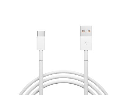 USB-A – USB-C kábel, 1 m, fehér – 66-151-