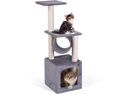 Macskakaparó 93 cm DR-265 Pethaus szürke