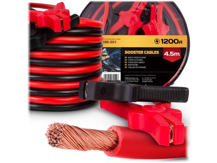 Indítókábelek 4,5m 1200A HM-361 Humberg