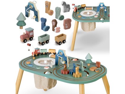 Fa érzékszervi asztal NK-865 Nukido