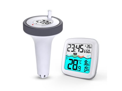 Meteorológiai állomás medenceszenzorral BD-913 fehér