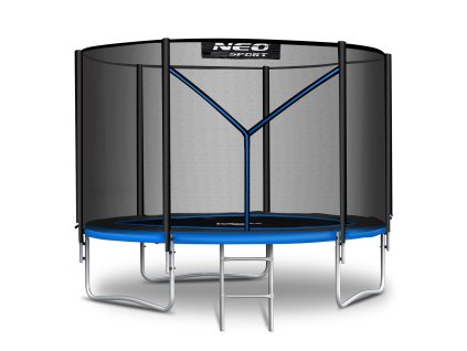 Kerti trambulin 6ft/183cm külső hálóval és létrával Neo-Sport