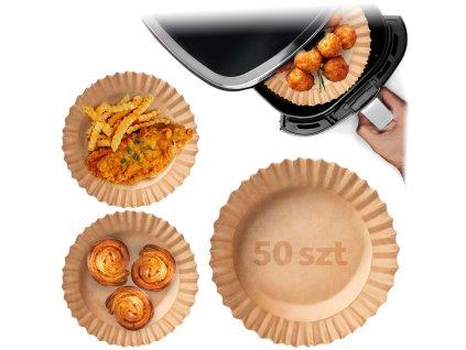 Sütőpapír légsütőhöz 20 cm Berdsen - 50 db