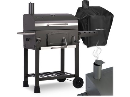 grill weglowy z pokrowcem ber 51552
