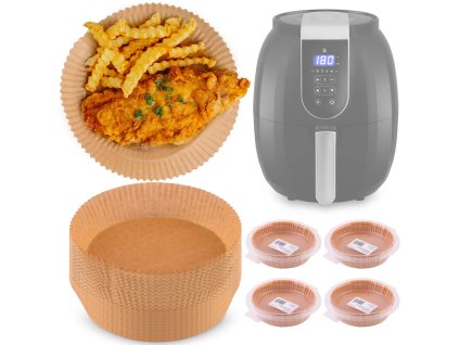 Sütőpapír légsütőhöz 16 cm Berdsen - 80 db.