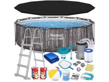 Kerti medence vázzal 366 x 100 cm 18 az 1-ben Bestway 5614X