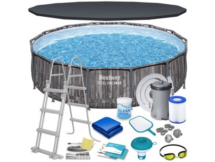 Kerti medence vázzal 427 x 107 cm 17 az 1-ben Bestway 5614Z