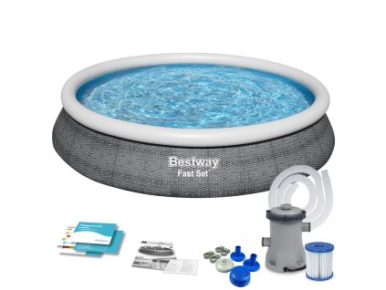 Kerti összecsukható medence 457 x 84 cm 9 az 1-ben Bestway 57313N