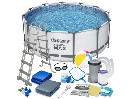 Kerti medence kerettel 366 x 122 cm 18 az 1-ben Bestway 56420