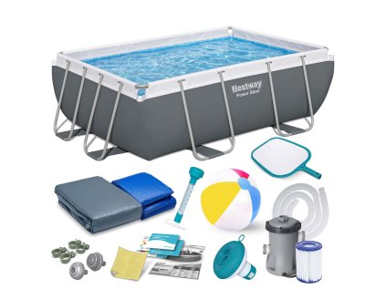 Kerti keretes medence 282 x 196 x 84 cm 16v1 Bestway 56629N