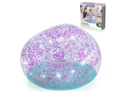 Felfújható szék csillámokkal Bestway 75115