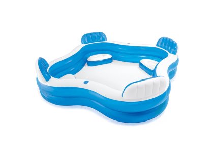 Felfújható medence ülőkékkel 229 x 229 x 66 cm INTEX 56475