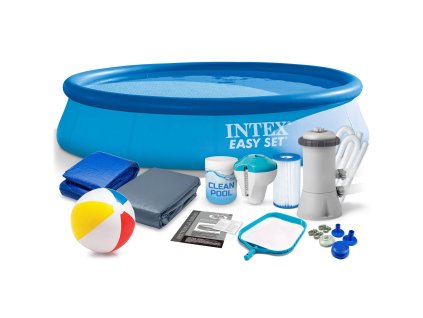 Kerti keretes medence 366 x 76 cm 15 az 1-ben INTEX 28132