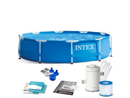 Kerti medence kerettel 305 x 76 cm 9v1 INTEX 28202