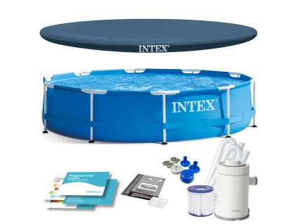 Kerti medence kerettel 305 x 76 cm 10 az 1-ben INTEX 28202