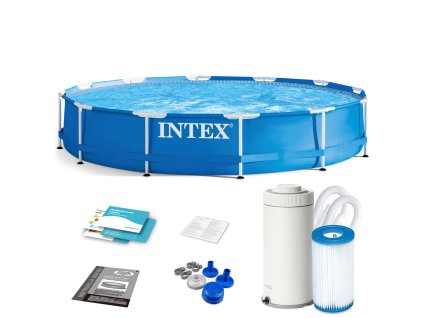 Kerti medence szerkezettel 366 x 76 cm 9 az 1-ben INTEX 28212