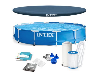 Kerti medence kerettel 366 x 76 cm 10 az 1-ben INTEX 28212
