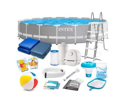 Kerti keretes medence 549 x 122 cm 18 az 1-ben INTEX 26732