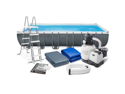 Kerti medence vázzal 732 x 366 x 132 cm 9v1 INTEX 26364