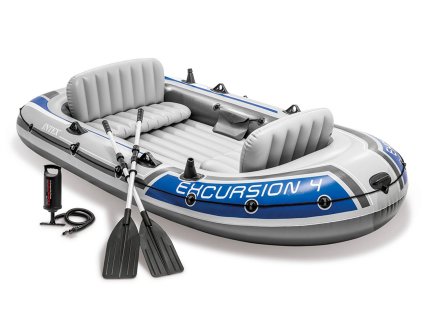 CSÓNAK Ponton Excursion 4 Szett 315 x 165 x 43 cm INTEX 68324