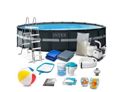 Kerti medence szerkezettel 549 x 132 cm 18 az 1-ben INTEX 26330
