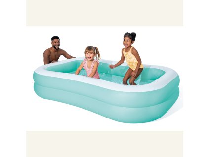 Felfújható téglalap alakú medence 229 x 147 x 46 cm Intex 57181