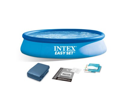 Kerti medence 396 x 84 cm INTEX 28143 2 az 1-ben feszítőgyűrűvel