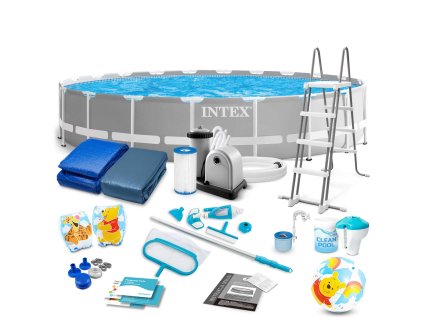 Kerti medence szerkezettel 610 x 132 cm 21 az 1-ben INTEX 26756