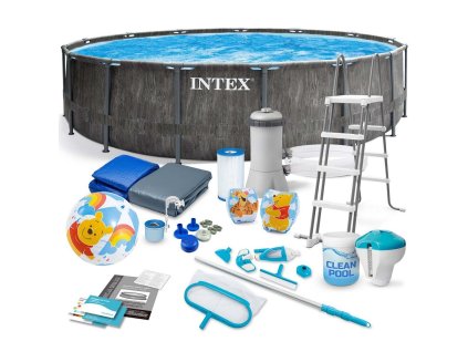 Kerti medence kerettel 457 x 122 cm 20 az 1-ben INTEX 26742