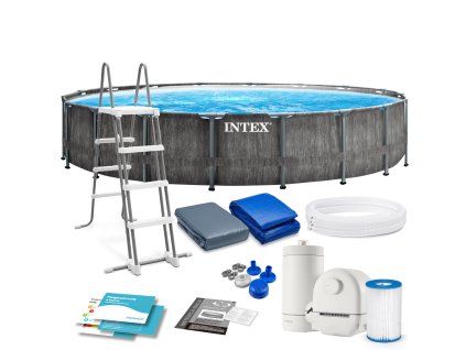 Kerti medence kerettel 549 x 122 cm 12 az 1-ben INTEX 26744