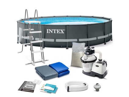 Kerti medence vázszerkezettel 488 x 122 cm 12in1 INTEX 26326