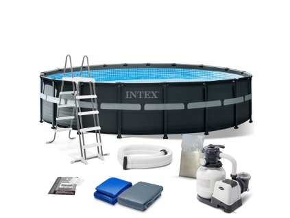 Kerti medence kerettel 549 x 132 cm 12 az 1-ben INTEX 26330