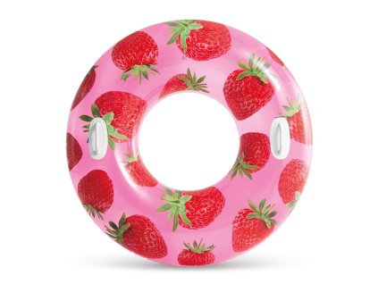 Felfújható eper úszógumi 107 cm INTEX 56261