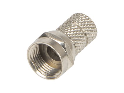 F csatlakozó 100db RG6/7,2mm/18,5mm Cu