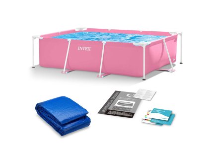 Kerti keretmedence 220 x 150 x 60 cm 2in1 INTEX 28266