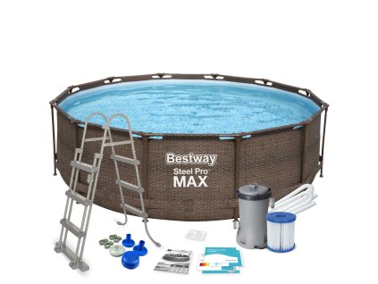 Kerti medence szerkezettel 366 x 100 cm 10 az 1-ben Bestway 56709