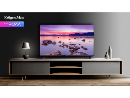 Kruger&Matz 40" FHD smart DVB-T2/S2 H.265 Hevc televízió